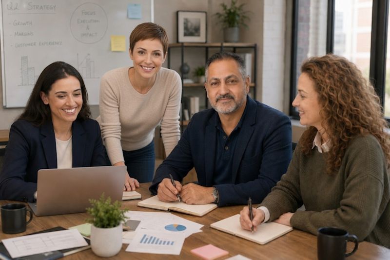 CFO Copilot advisory team — strategy session
